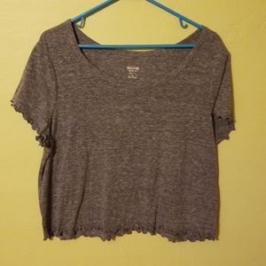Mossimo crop tee